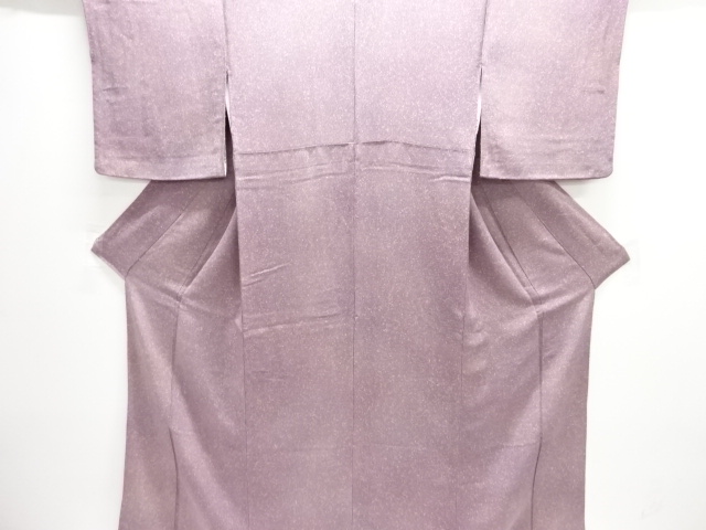 縮緬地のり散らし模様一つ紋小紋着物